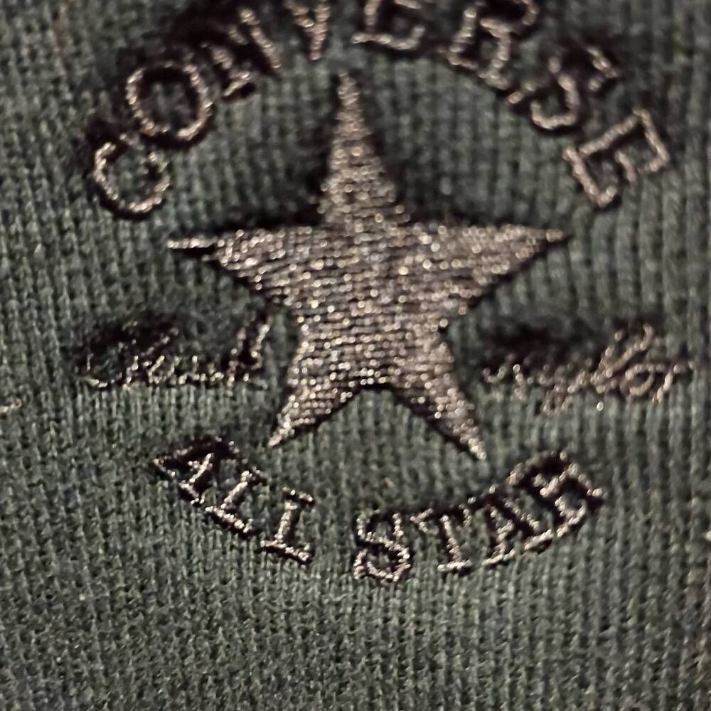 Converse Chuck Taylor Daily Paper Athletic Pants Small Black - Picture 3 of 14